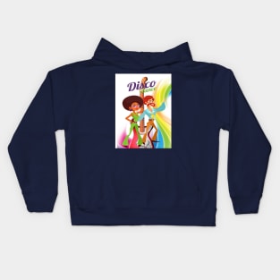 Cartoon Disco Dance Kids Hoodie